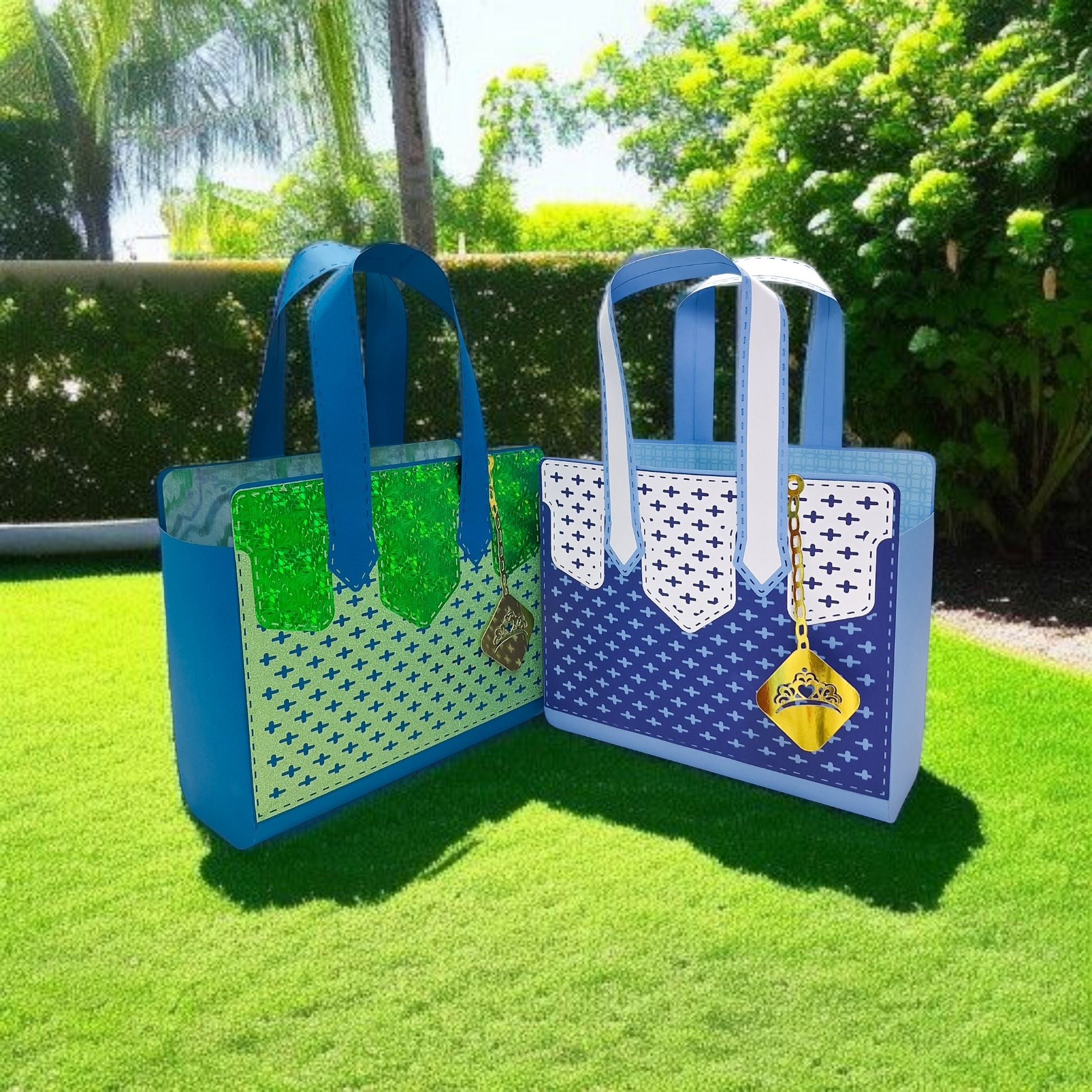 Leather Look Purse - Cross