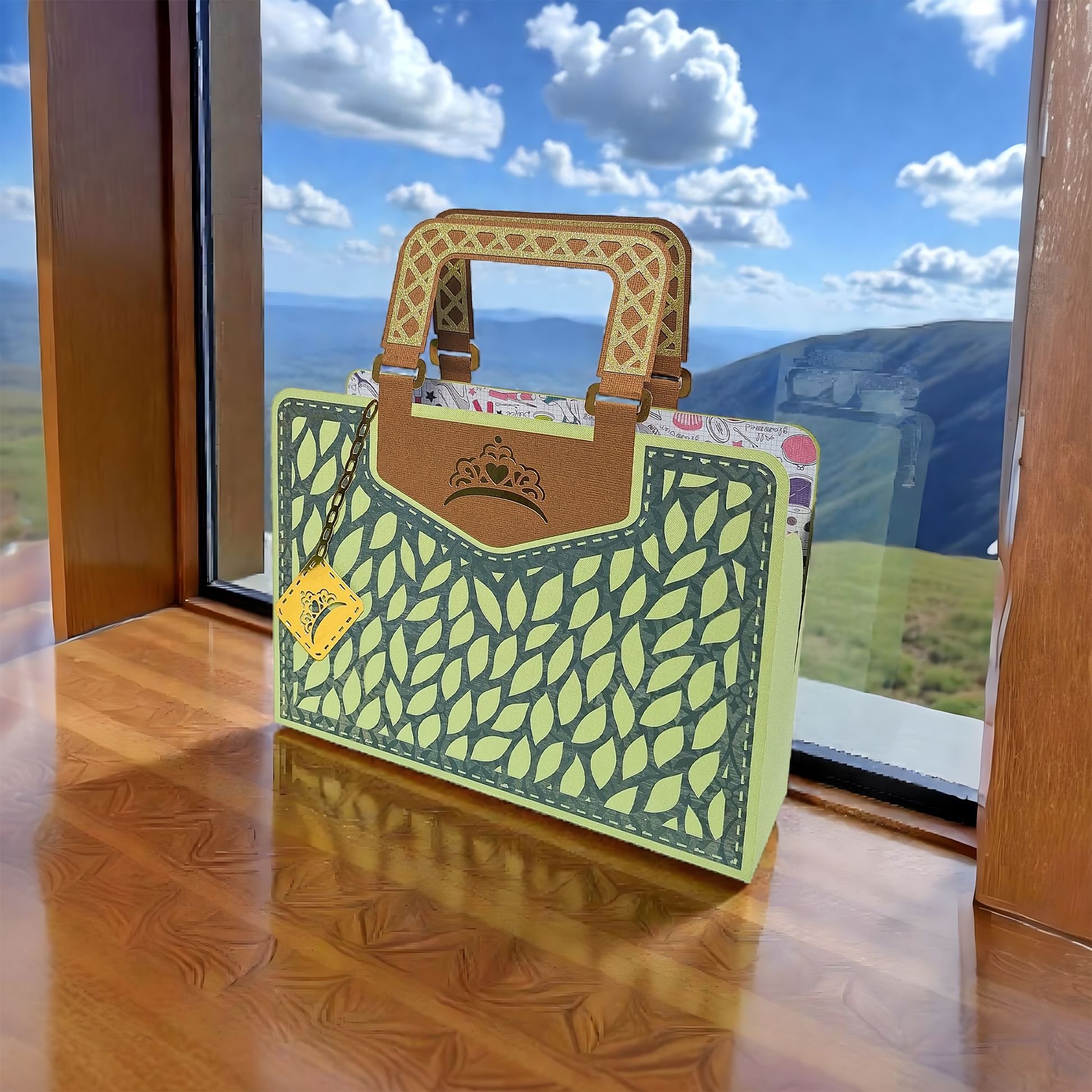 Pincess Purse - Bay Leaves