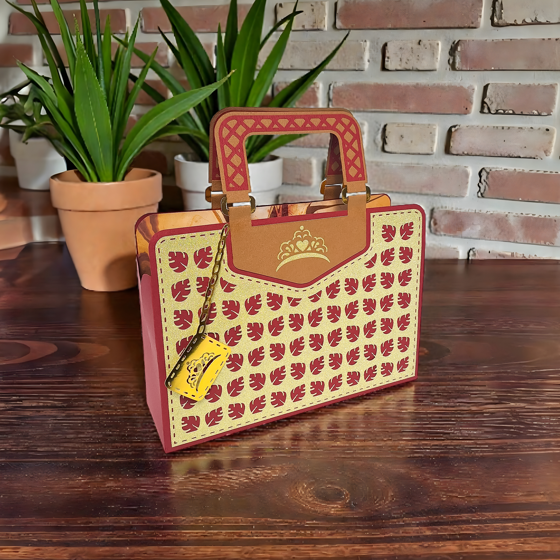 Princess Purse - Leaves