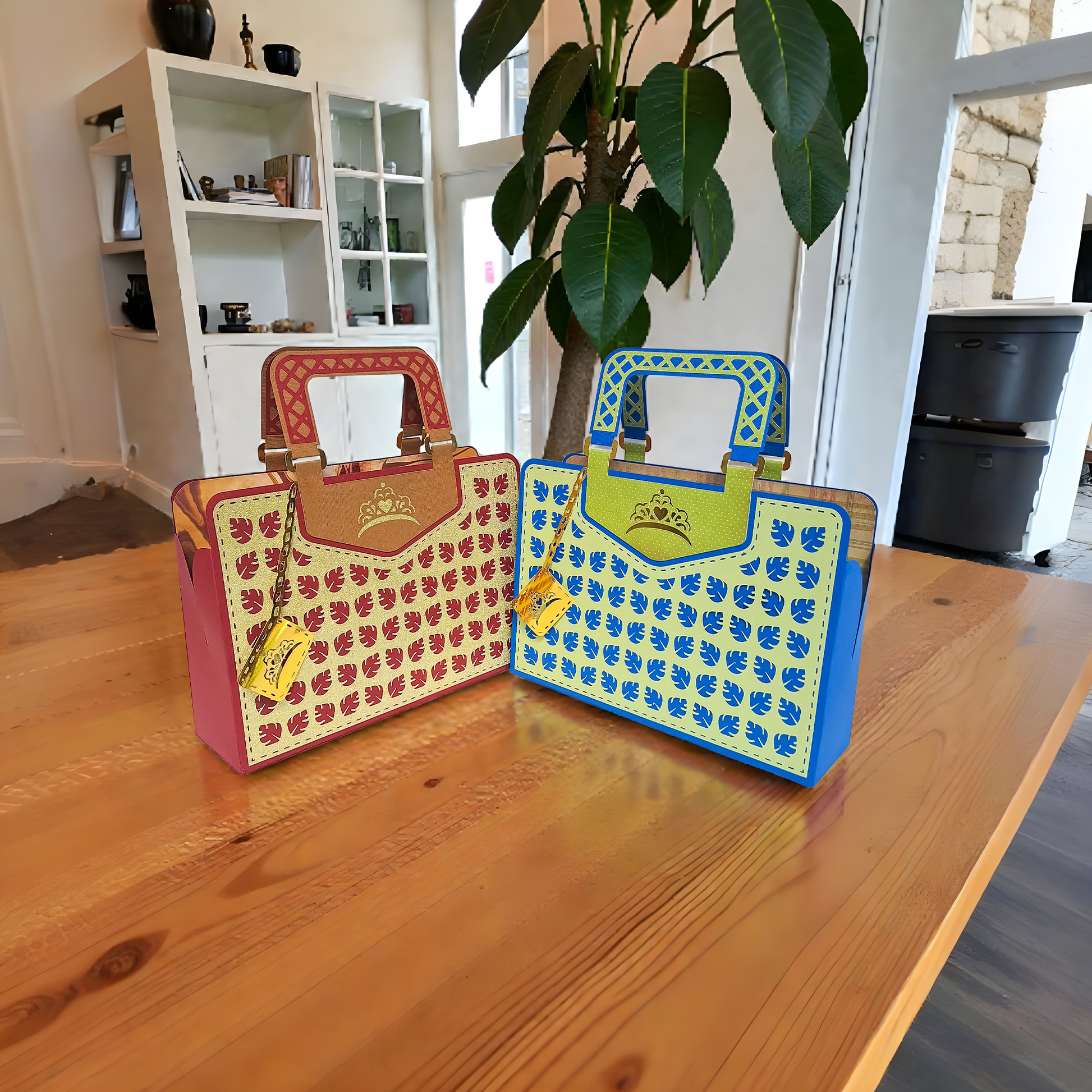 Princess Purse - Leaves