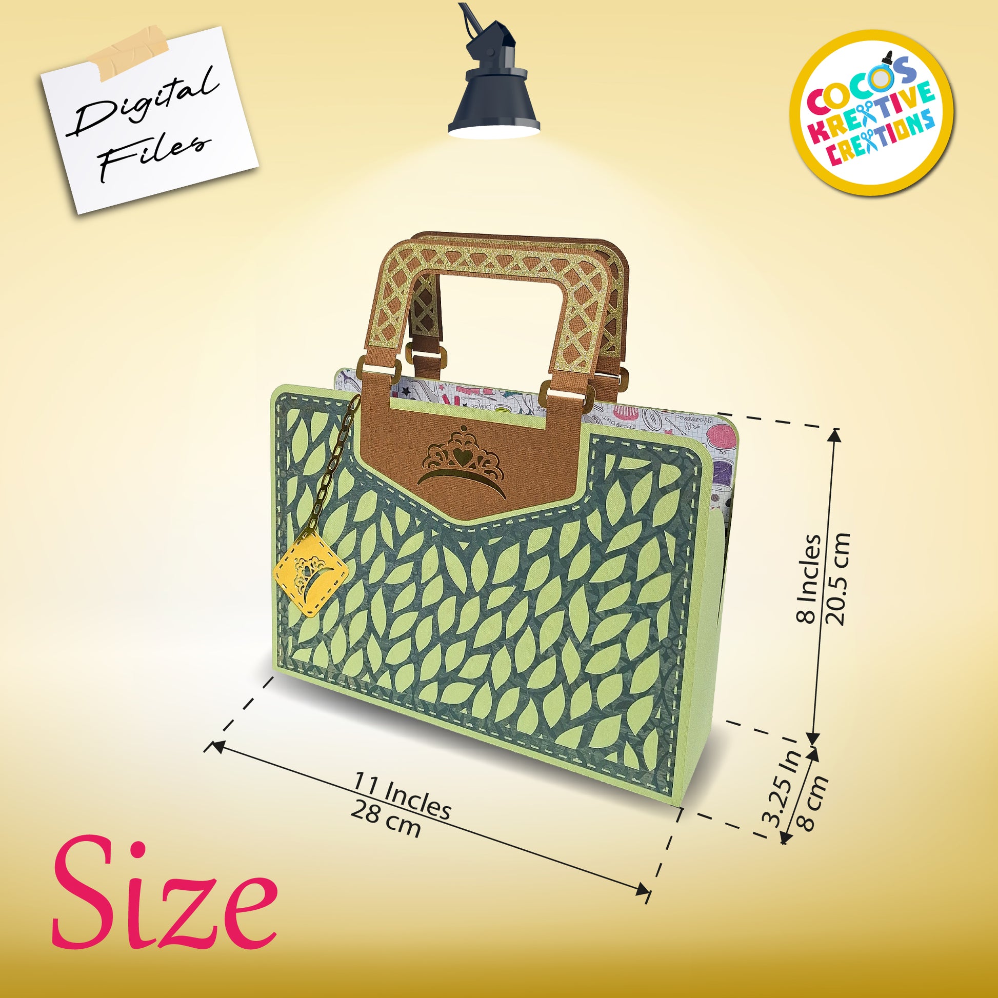 Pincess Purse - Bay Leaves