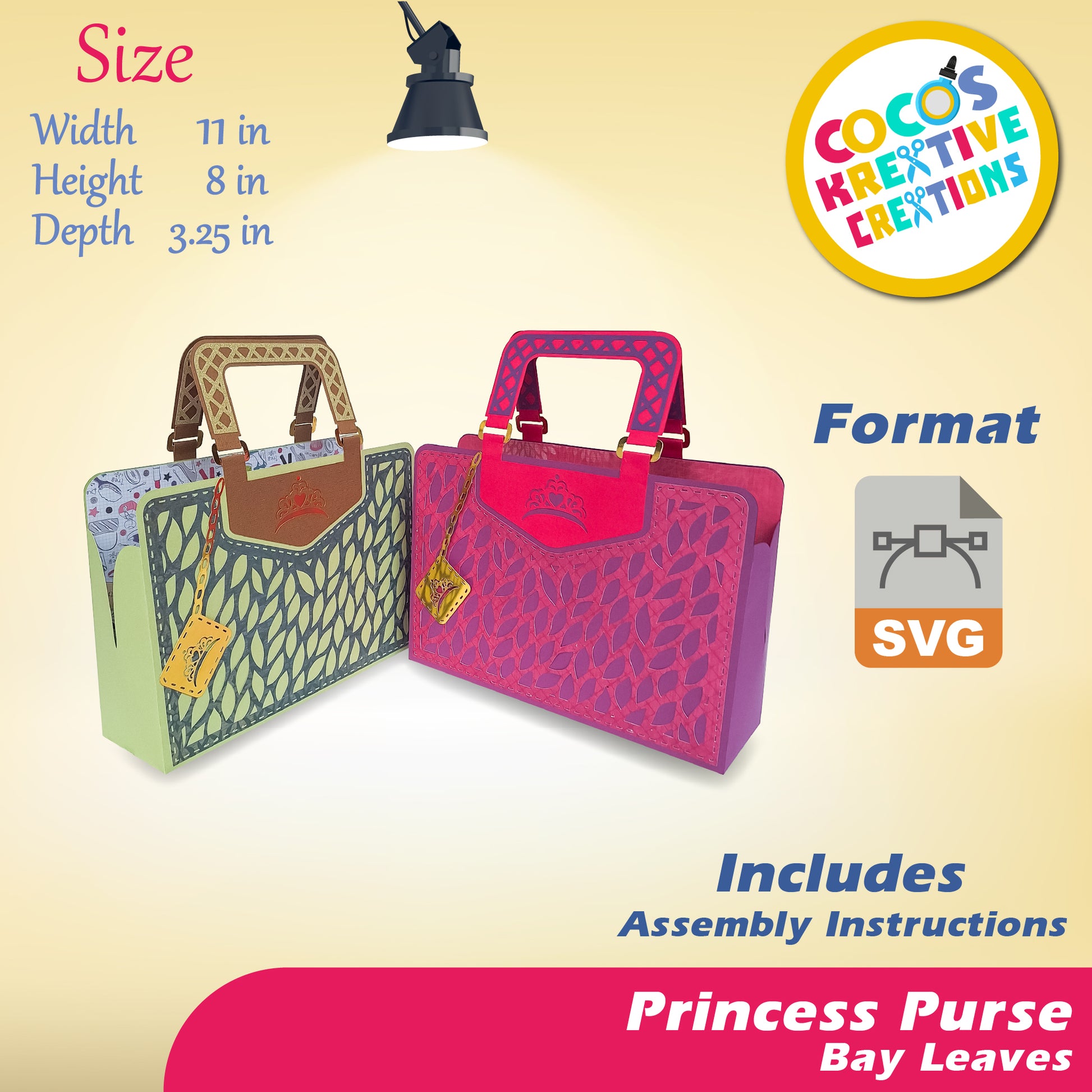 Pincess Purse - Bay Leaves