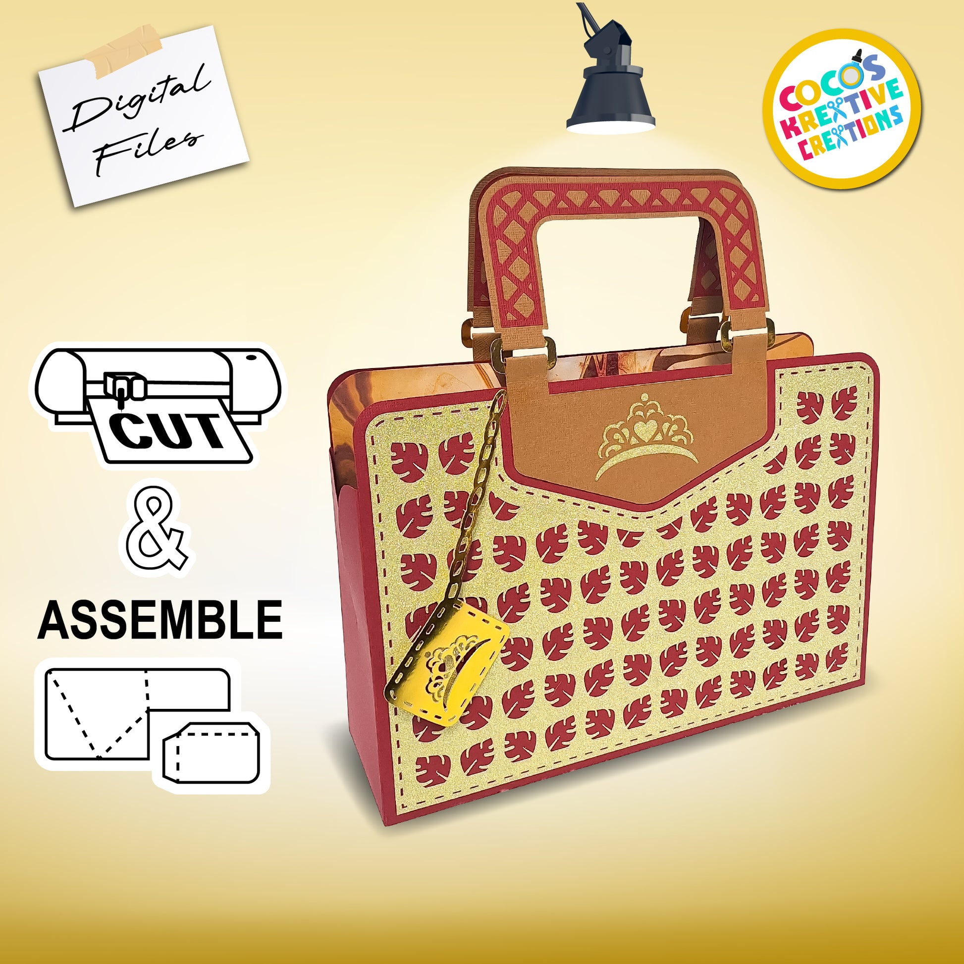 Princess Purse - Leaves