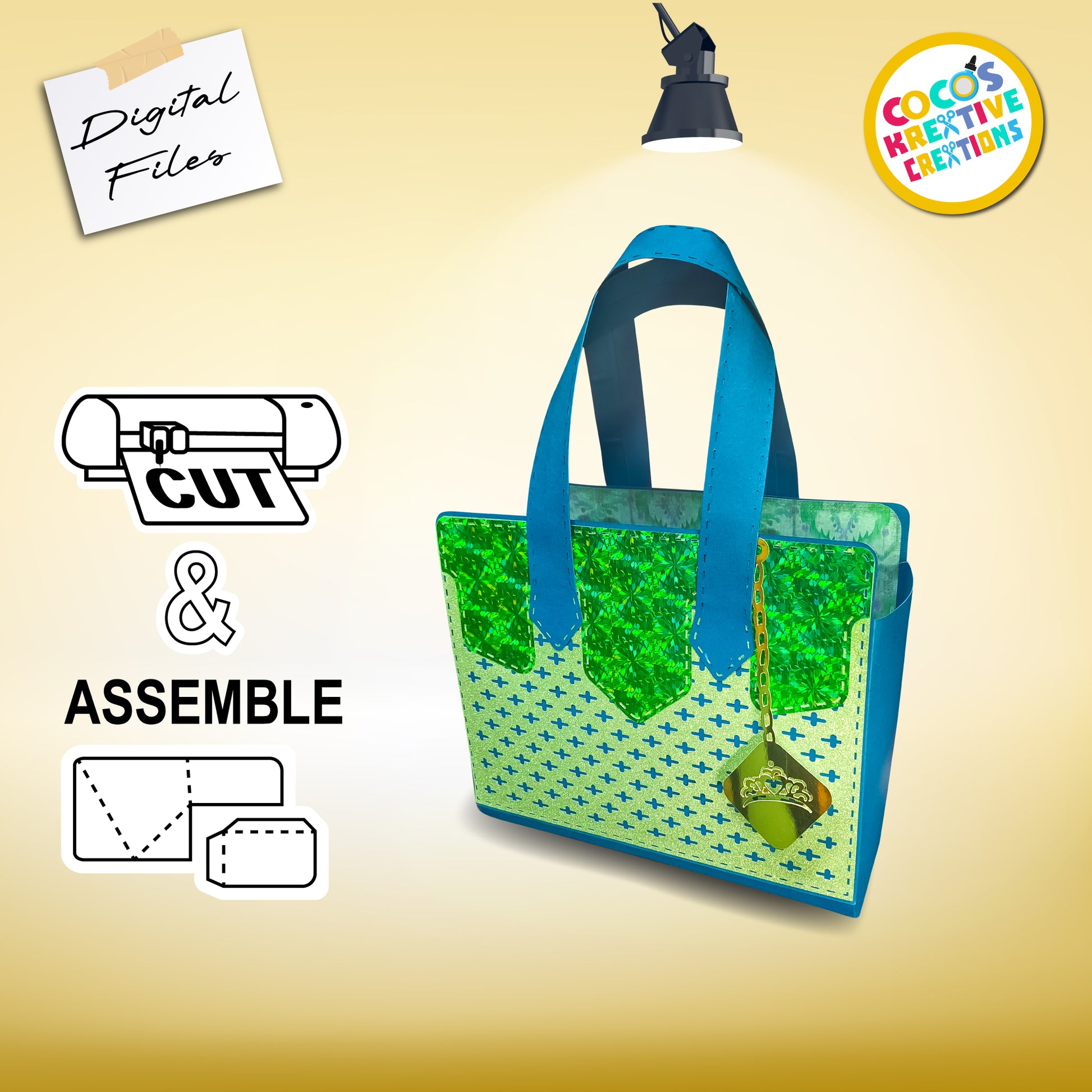 Leather Look Purse - Cross